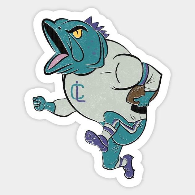 The Fish Sticker by The Rec League Shop